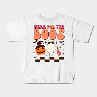 Here For The Boos Kids T-Shirt